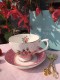 NAUJAS PUODELIS DUO "RETRO ROSE", 1 VNT, KAULINIS PORCELIANAS