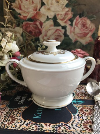 CUKRINĖ HUTSHENREUTHER "EVELYN", 1 VNT, PORCELIANAS