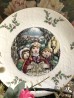 KALĖDINĖ LĖKŠTĖ ROYAL DOULTON 1981 M, 1 VNT, KAULINIS PORCELIANAS