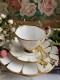 PUODELIS TRIO ROYAL VALE "GOLDEN CHIC", 1 VNT, KAULINIS PORCELIANAS