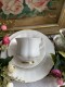 PUODELIS TRIO ROYAL KNIGHT "WHITE & GOLD", 1 VNT, KAULINIS PORCELIANAS