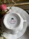 PUODELIS TRIO ROYAL KNIGHT "WHITE & GOLD", 1 VNT, KAULINIS PORCELIANAS