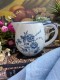 ĄSOTĖLIS "BLUE GARDEN", 1 VNT, PORCELIANAS