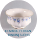 RINKINYS ROYAL ALBERT "MEMORY LANE", 6 ASM, KAULINIS PORCELIANAS