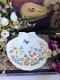 SERVIRAVIMO LĖKŠTELĖ KRIAUKLĖ AYNSLEY "COTTAGE GARDEN", 1 vnt, KAULINIS PORCELIANAS