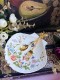 SERVIRAVIMO LĖKŠTELĖ KRIAUKLĖ AYNSLEY "COTTAGE GARDEN", 1 vnt, KAULINIS PORCELIANAS