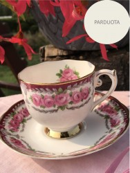 PUODELIS DUO ROSLYN "BUCKINGHAM", 1 vnt , KAULINIS PORCELIANAS