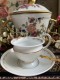 ESPRESSO PUODELIS DUO FURSTENBERG "PEARL WHITE", 1 VNT, PORCELIANAS