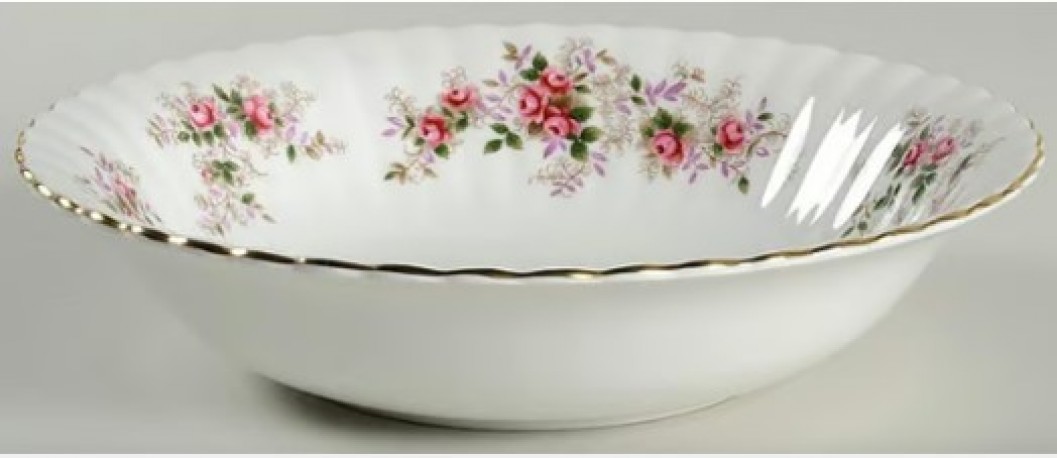 DIDELIS DUBUO ROYAL ALBERT "LEVANDER ROSE", 1 VNT, KAULINIS PORCELIANAS